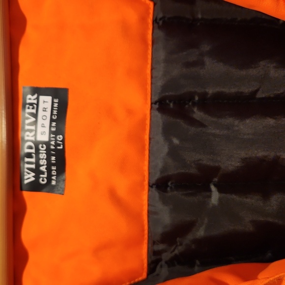 High-Visibility Orange Safety Jacket - Picture 3 of 9